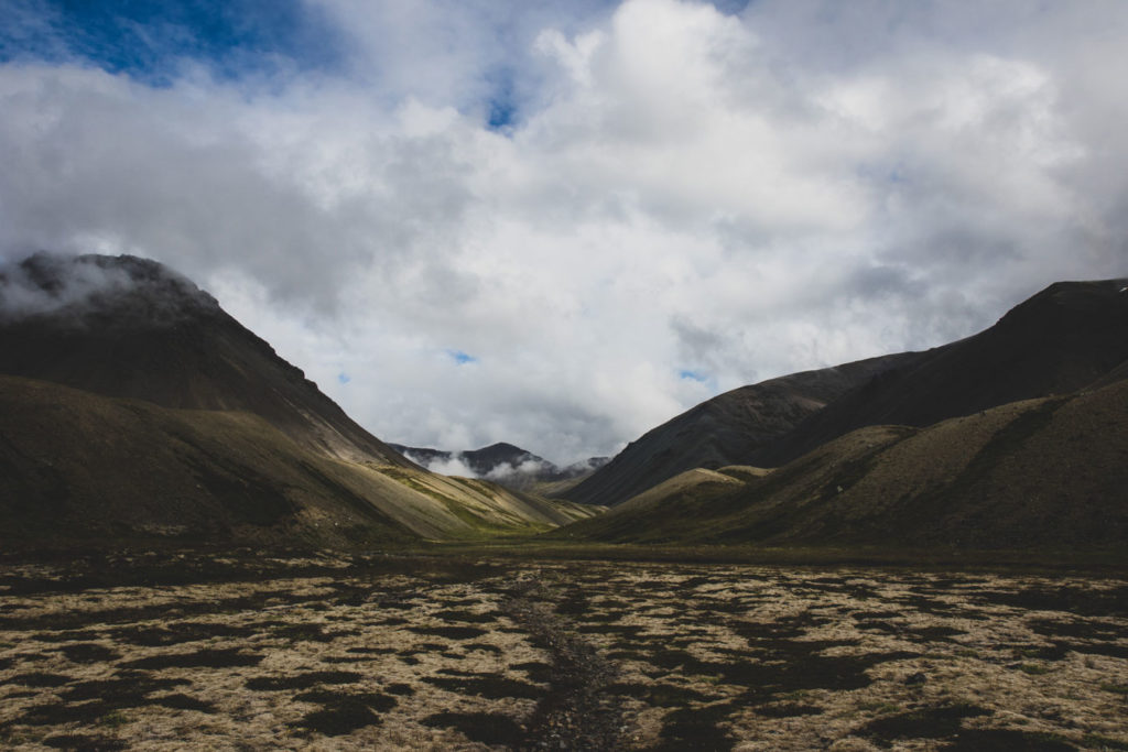 Mountain range in Iceland's wild west fjords
