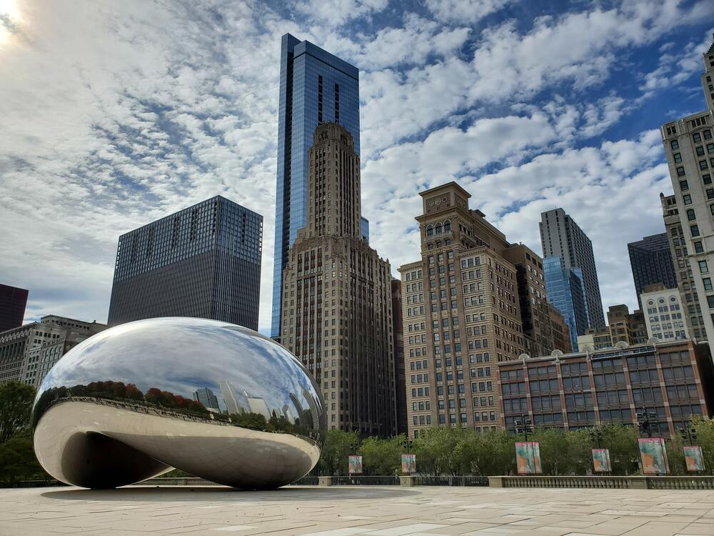 Cloud Gate by Anish Kapoor