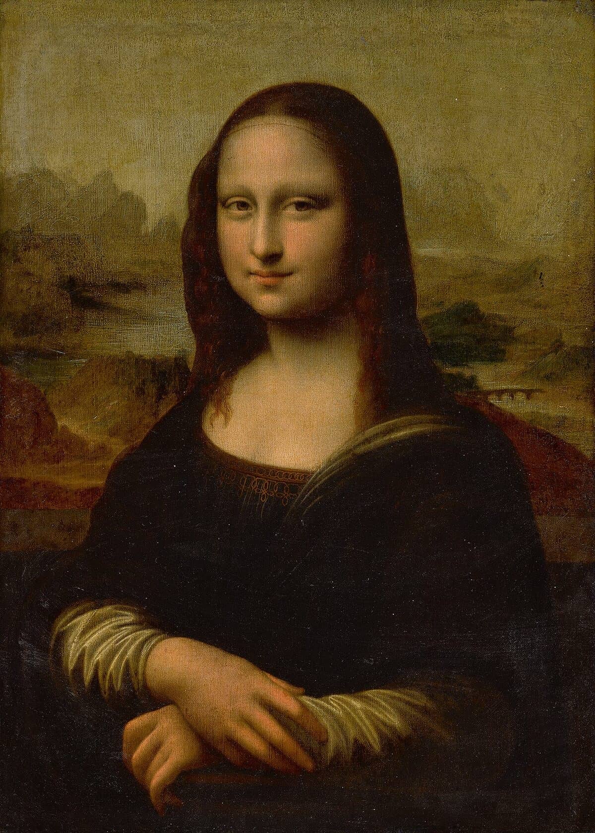 The Mona Lisa as an example of Sci-Art 