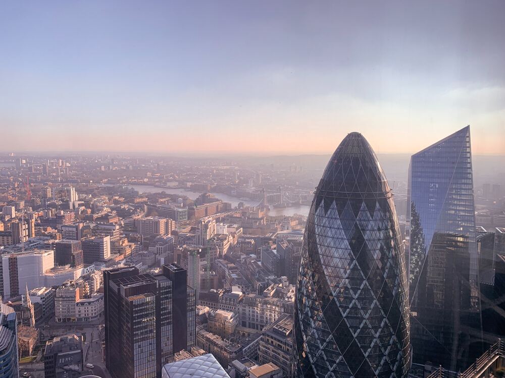 The Gerkin in London is an example of biomimicry in architecture